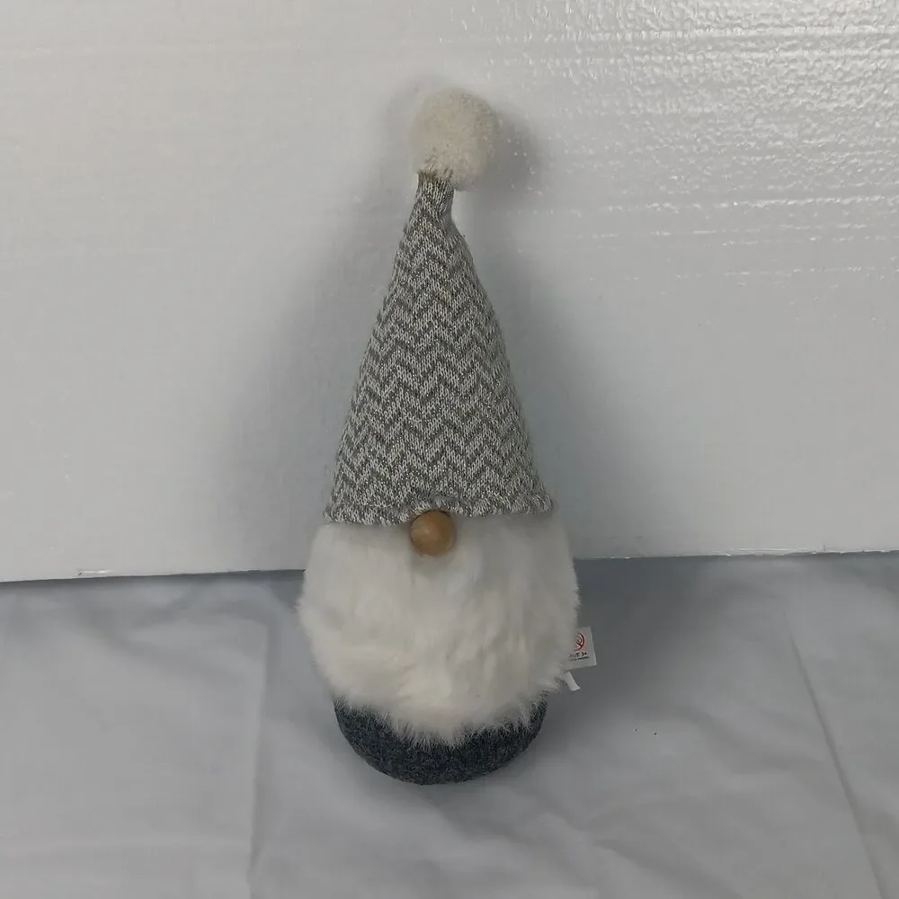 Target Wondershop Gnome Shelf Sitter Grey Silver Weighted Bottom Replacement